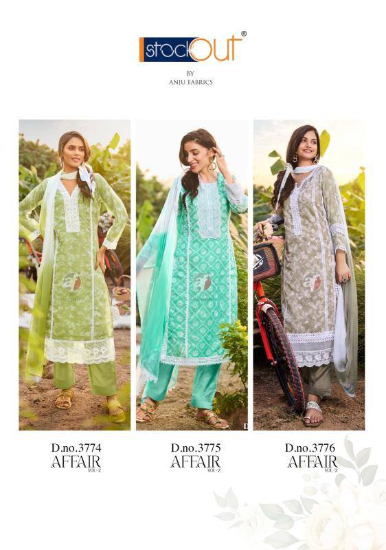 Anju fabrics affair vol 2 Kurti wholesalers in Mumbai